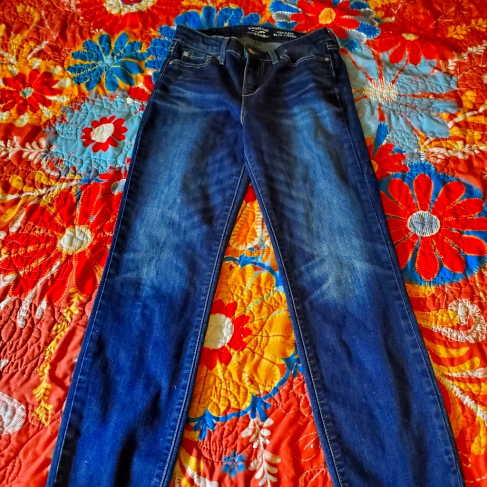 Levi cuffed jeans